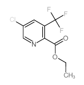 ETHYL 5-CHLORO-3-(TRIFLUOROMETHYL)-2-PYRIDINECARBOXYLATE结构式