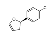 (R)-2-(4-chlorophenyl)-2,3-dihydrofuran Structure