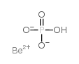 beryllium,hydrogen phosphate Structure