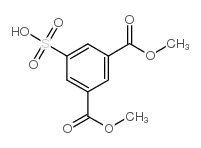 1,3-苯二羧酸-5-磺基-1,3-二甲酯结构式