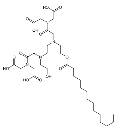 N(3)-2'-myristoyloxyethyl-N(6)-2'-hydroxyethyl-1,8-dioxotriethylenetetramine-N,N,N',N'-tetraacetic acid picture