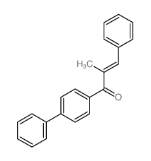 Chalcone, a-methyl-4'-phenyl-,trans- (8CI)结构式