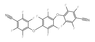 Benzonitrile,4,4'-[(2,3,5,6-tetrafluoro-1,4-phenylene)bis(oxy)]bis[2,3,5,6-tetrafluoro- picture