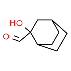 Bicyclo[2.2.2]octane-2-carboxaldehyde, 2-hydroxy- (9CI) structure