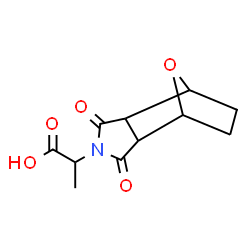 4,7-Epoxy-2H-isoindole-2-acetic acid,octahydro--alpha--methyl-1,3-dioxo-结构式