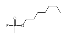 1-[fluoro(methyl)phosphoryl]oxyheptane结构式