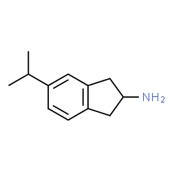 1H-Inden-2-amine,2,3-dihydro-5-(1-methylethyl)-(9CI) Structure