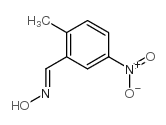 2-METHYL-5-NITRO-BENZALDEHYDE OXIME structure