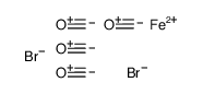 dibromotetracarbonyl-Iron Structure