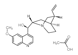 QUININE ACETATE Structure