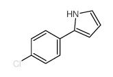 2-(4-chlorophenyl)-1H-pyrrole structure