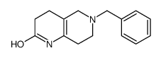 6-BENZYL-3,4,5,6,7,8-HEXAHYDRO-1,6-NAPHTHYRIDIN-2(1H)-ONE Structure