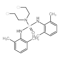 Phosphoric triamide,N,N-bis(2-chloroethyl)-N',N''-di-2,6-xylyl- (8CI) Structure