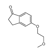 5-(2-甲氧基乙氧基)-茚满-1-星空app结构式