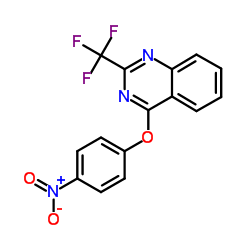 4-(4-Nitrophenoxy)-2-(trifluoromethyl)quinazoline Structure