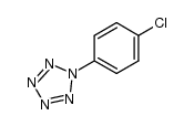 1-(p-chlorophenyl)pentazole结构式