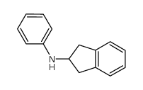 N-苯基-2-氨基茚满结构式