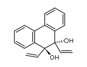 rac-trans-9,10-dihydro-9,10-divinylphenathrenediol结构式