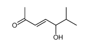 (E)-5-hydroxy-6-methyl-3-hepten-2-one Structure