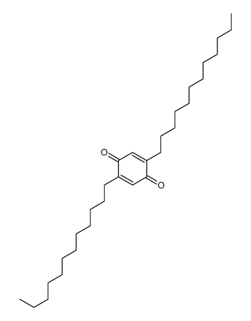 2,5-didodecylcyclohexa-2,5-diene-1,4-dione Structure