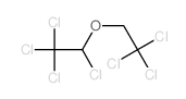 1,1,1,2-tetrachloro-2-(2,2,2-trichloroethoxy)ethane结构式