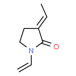 2-Pyrrolidinone,1-ethenyl-3-ethylidene-(9CI) Structure