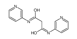 N,N'-dipyridin-3-ylpropanediamide Structure