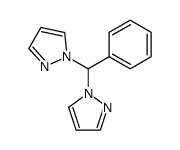 α,α-bis(pyrazol-1-yl)toluene Structure