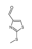 2-methylsulfanyl-1,3-thiazole-4-carbaldehyde结构式