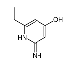 2-amino-6-ethyl-1H-pyridin-4-one Structure