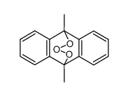 9,10-epitrioxy-9,10-dimethyl-anthracene Structure