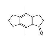 3,5,6,7-Tetrahydro-4,8-dimethyl-s-indacen-1(2H)-one Structure