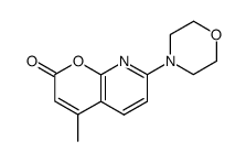 4-methyl-7-morpholino-2H-pyrano[2,3-b]pyridin-2-one picture