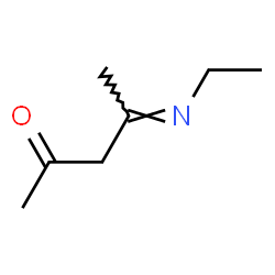 2-Pentanone, 4-(ethylimino)- (6CI,7CI,9CI)结构式