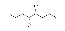 dl-4,5-dibromooctane结构式