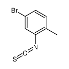 Benzene, 4-bromo-2-isothiocyanato-1-methyl- (9CI) structure