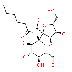 sucrose caproate Structure