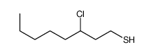 3-chlorooctane-1-thiol Structure