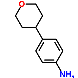 4-(Tetrahydropyran-4-yl)phenylamine structure