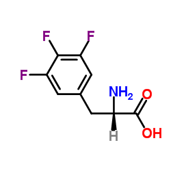 3,4,5-Trifluoro-L-Phenylalanine structure