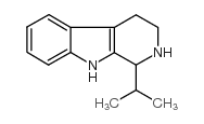 2,3,4,9-Tetrahydro-1-isopropyl-1H-pyrido[3,4-b]indole结构式