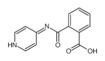 2-[(4-PYRIDINYLAMINO)CARBONYL]-BENZOIC ACID structure