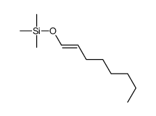 trimethyl(oct-1-enoxy)silane Structure