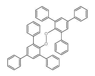 1,3,5-triphenyl-2-(2,4,6-triphenylphenyl)peroxy-benzene结构式