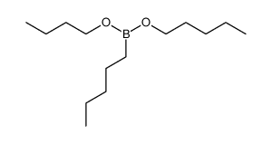 butyl pentyl pentylboronate Structure