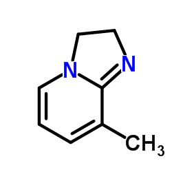 Imidazo[1,2-a]pyridine, 2,3-dihydro-8-methyl- (9CI) structure