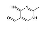 5-Pyrimidinecarboxaldehyde, 4-amino-2,6-dimethyl- (9CI) structure