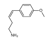 3-Buten-1-amine,4-(4-methoxyphenyl)-,(Z)-(9CI) Structure