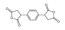 3-[4-(2,5-dioxooxolan-3-yl)phenyl]oxolane-2,5-dione Structure