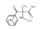 2-methylamino-2-(phenylcarbamoyl)propanoic acid结构式